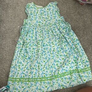 Lily Pulitzer Blue and Dress A line dress
